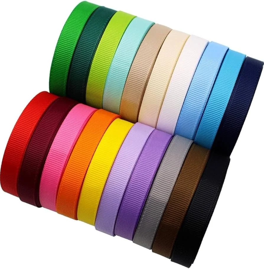 Gross Grain Ribbon – 15mm x 100 Yards – White, Black, Red — Gross Grain Ribbon – 15mm x 100 Yards – White, Black, Red — ready-made or custom-branded with your logo, delivered across Dubai & the UAE.