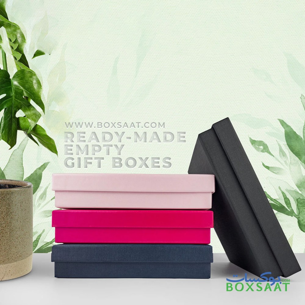 Special Paper Empty Gift Boxes – Medium Size – 20Lx18Wx4H cm — Special Paper Empty Gift Boxes – Medium Size – 20Lx18Wx4H cm — ready-made or custom-branded with your logo, delivered across Dubai & the UAE.