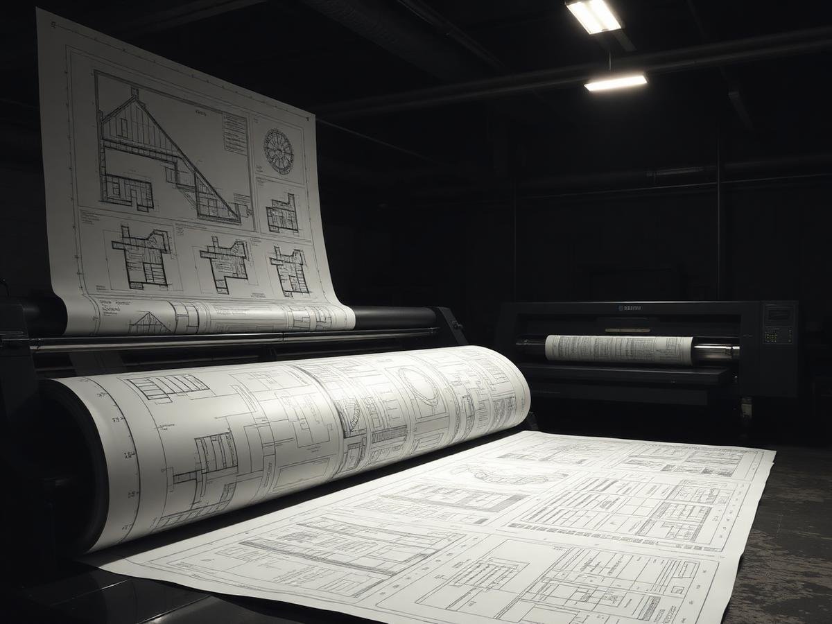 CAD & Technical Print printing in Dubai