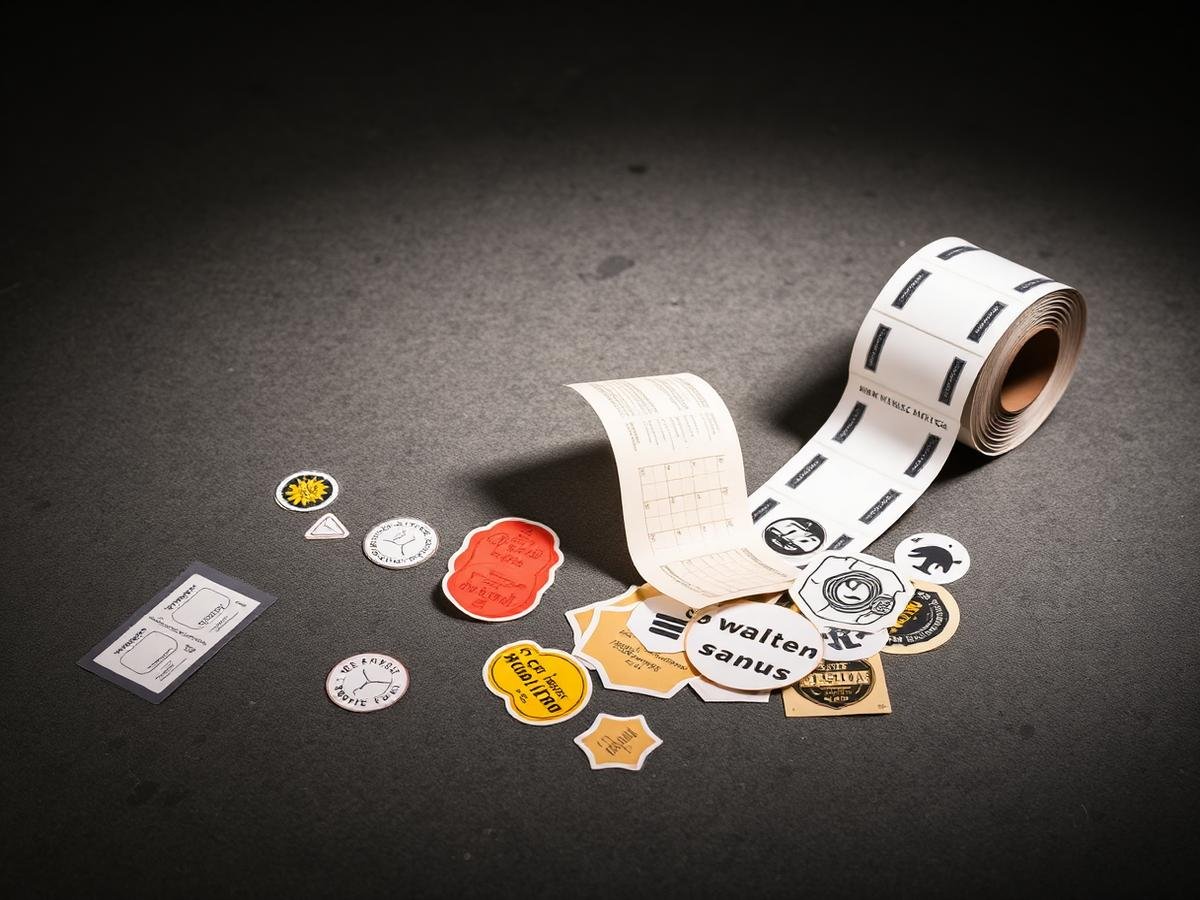 Stickers & Labels printing in Dubai