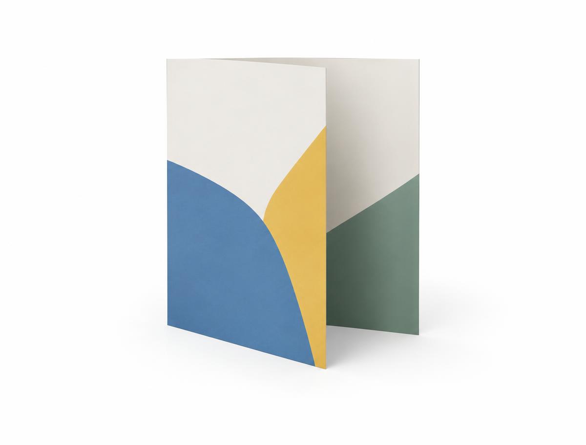Bi-Fold A4 Brochure Printing — Four-panel A4 brochure that folds to A5 — the standard for company profiles and service menus.