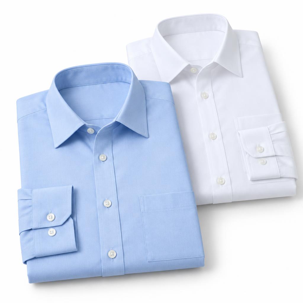 Corporate Shirts — Corporate Shirts branded to your artwork — 180gsm combed cotton options, screen printing and full colour matching, produced in Dubai.