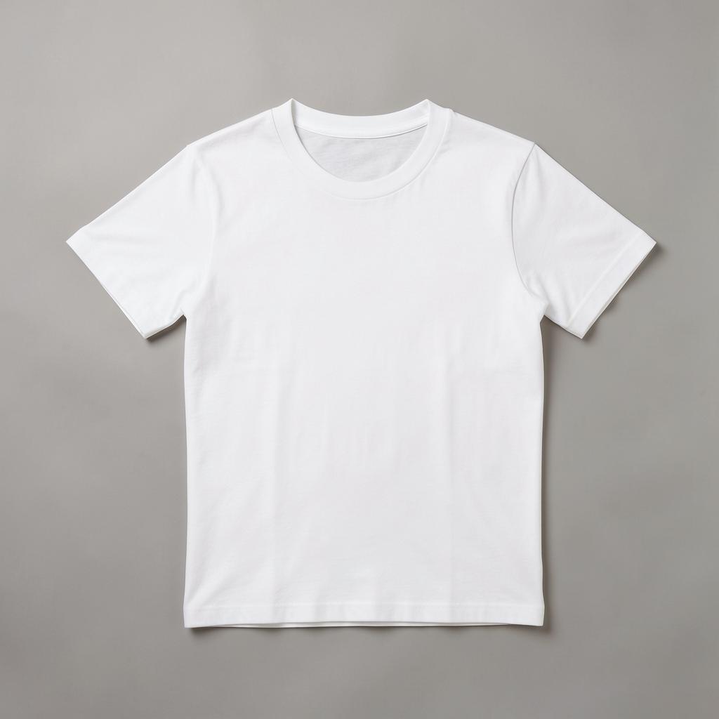 Cotton Round Neck T-Shirt — Heavy cotton round neck tee for staff and giveaways.