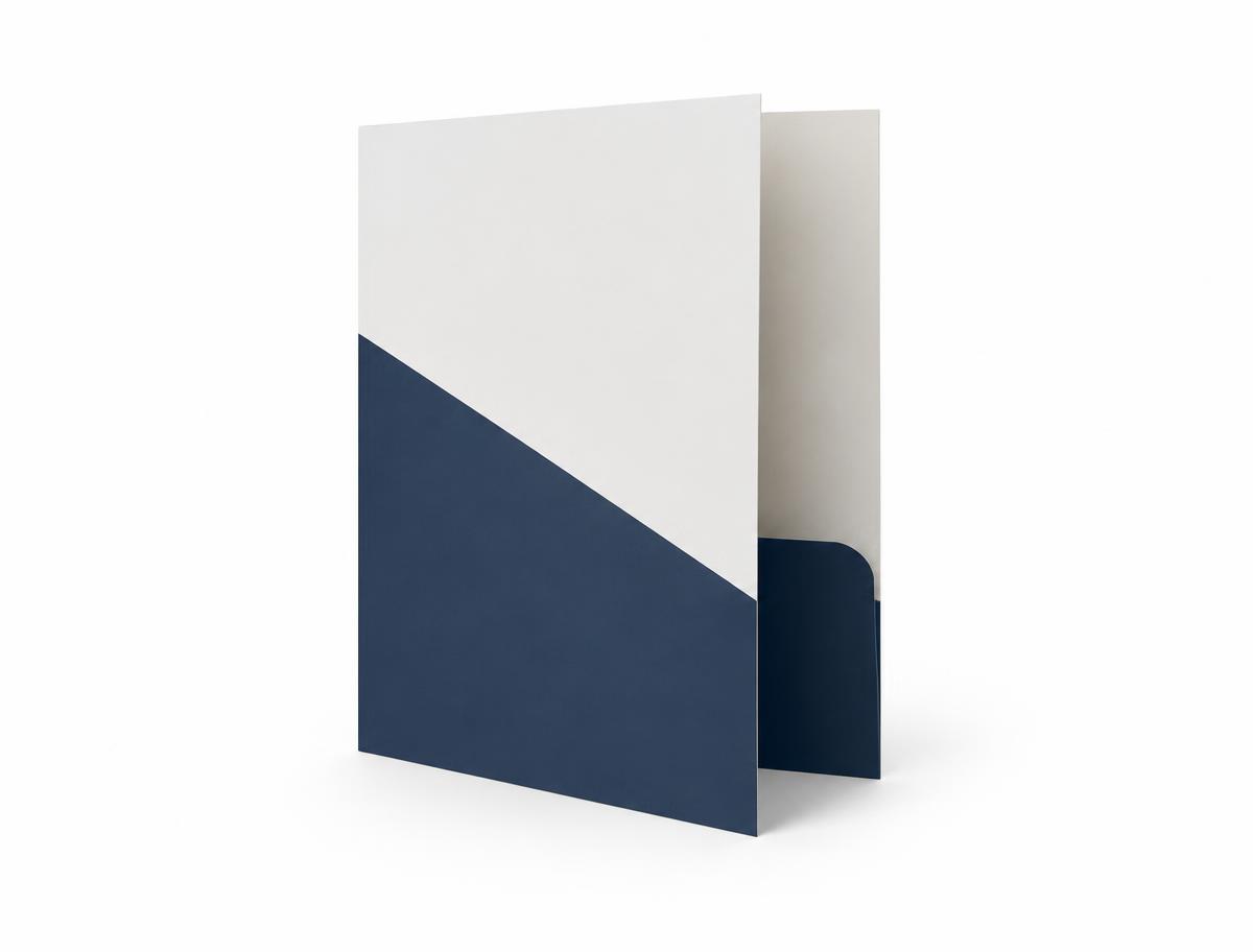 File Folders — File Folders branded to your artwork — 100gsm uncoated bond options, full-colour or 1-colour print and full colour matching, produced in Dubai.
