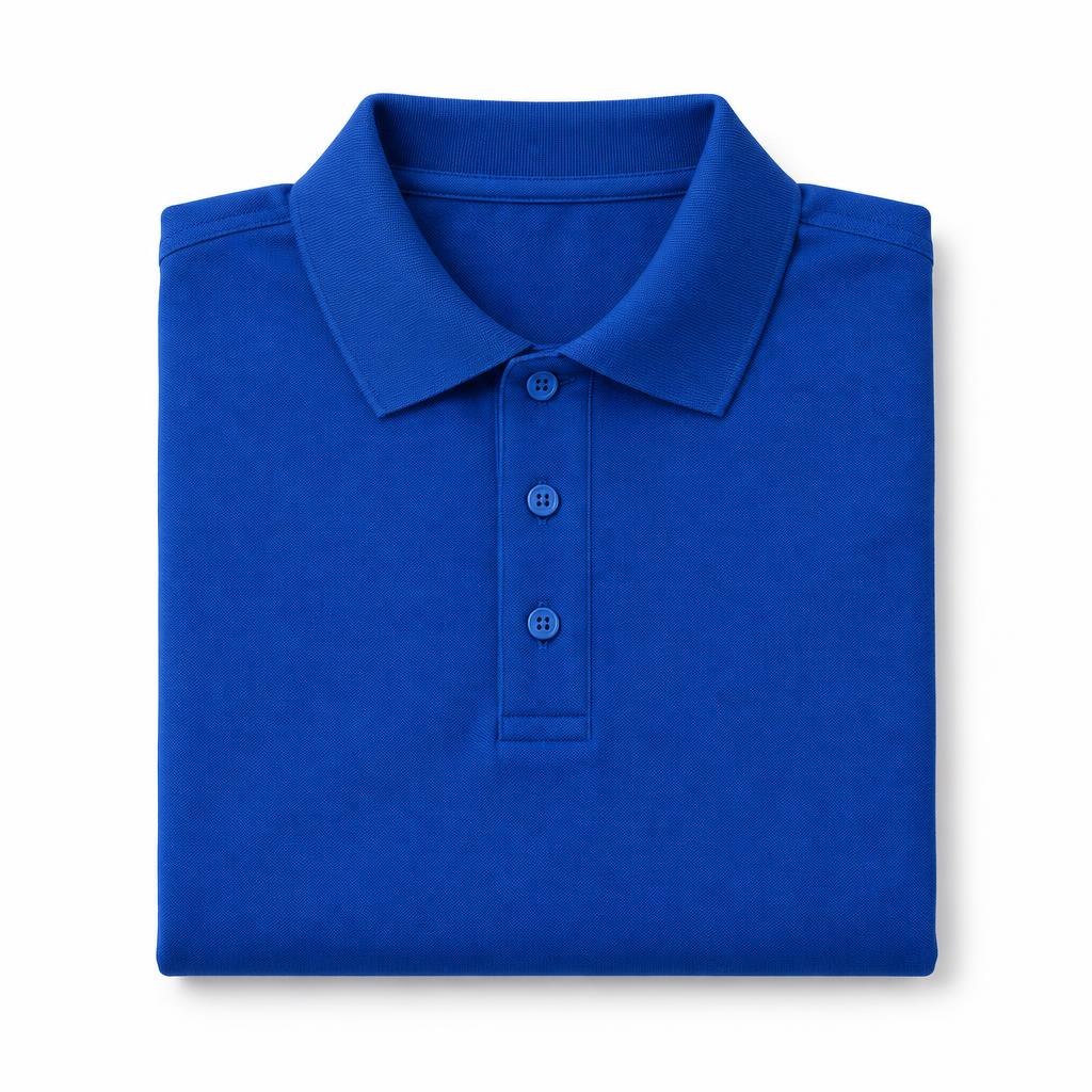 Polo Shirt — Polo Shirt branded to your artwork — 180gsm combed cotton options, screen printing and full colour matching, produced in Dubai.