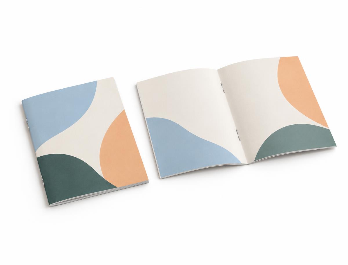Saddle-Stitch A5 Booklet Printing — Centre-stapled A5 booklets from 8 to 40 pages — catalogues, programmes and manuals.