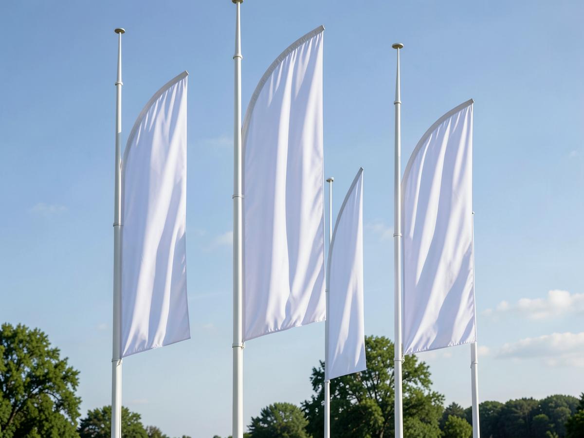 Sail Flags — Sail Flags branded to your artwork — 110gsm knitted polyester options, single or double-sided print and full colour matching, produced in Dubai.