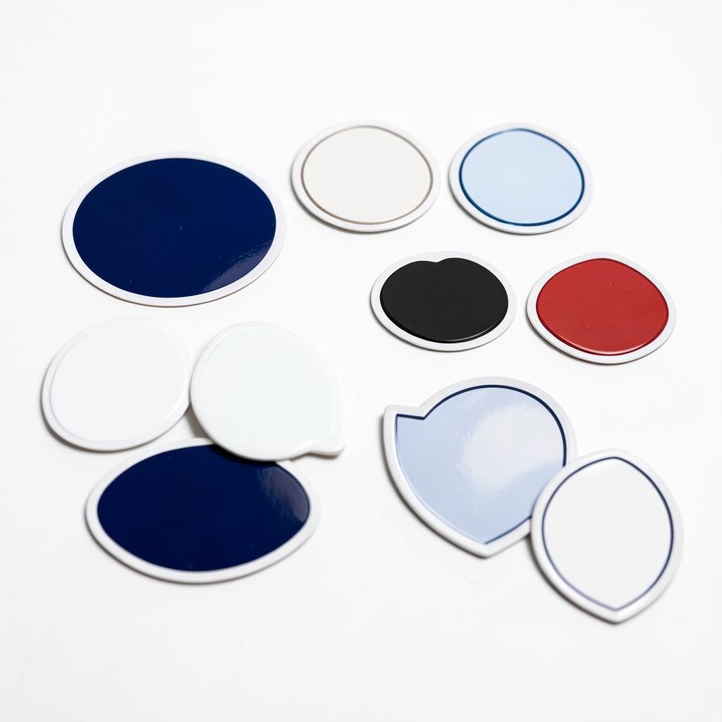 Die-Cut Stickers — Custom-shape stickers in matte, gloss and holographic.